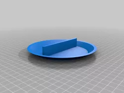 Persian Cat Food Plate