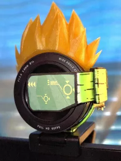 Razer Kiyo Pro DBZ Scouter Privacy Cover