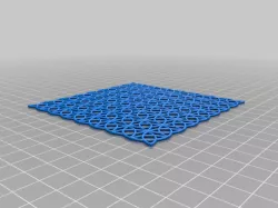 Repeating ring pattern
