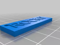 Rocky Name Plate