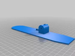 Skis for rc plane