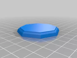  Small Base for Sitting Elephant (15%Scale) by fpertl 