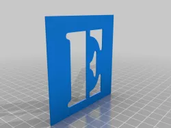 Spray Paint Can Stencil Holder