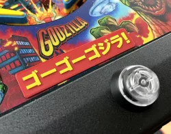 Stern Godzilla Pinball Seizure Warning Cover
