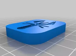 Tiny crawfish fishing lure mold