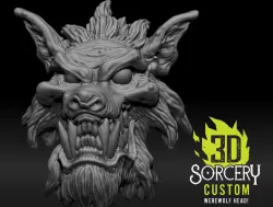 WEREWOLF HEAD!