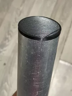 1' 3/4 pipe cap end stage deck