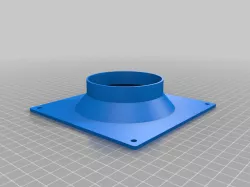 140mm Case Fan to Pipe Adapter