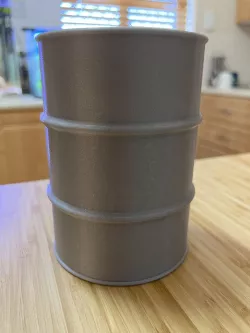 44 Gallon Drum Desk Top Trash Can