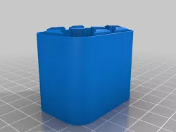 AA Battery Case-Lower