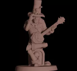 Bard Warlock Banjo Player