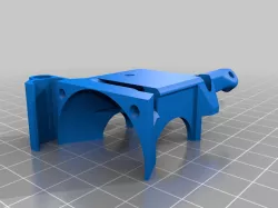 Bondtech BMG MK3S and MK3 Bear X Axis BLTouch, Raised Bases