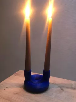 Bougeoire Double / Doble candle bowl