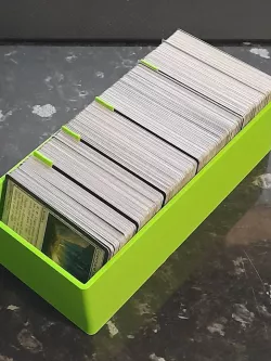 Collection card box