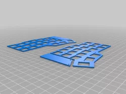 Corne Keyboard Switch Plates (Alps)