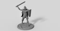 HeroQuest Dark Female Knight