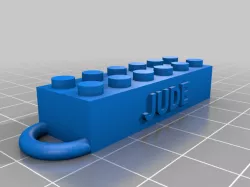 Jude Lego Keychain