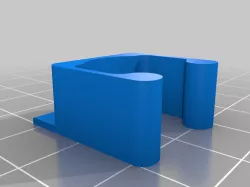 Magnetic Hook; for 16mm ceramic magnets, no glue needed