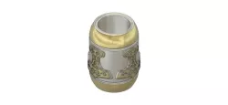 Mjolnir Spherocylinder Beard Bead