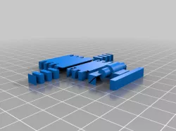 My Customized foldable, hinged box -