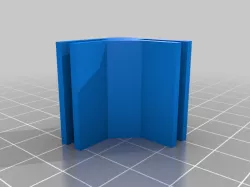 My Customized Parametric Mini Modular Framing System - Corner Block and Rail