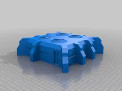 My Customized Warhammer 40k custom bunker