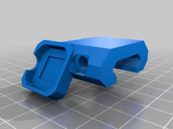 Picatinny rail support button