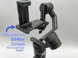Quick-Release Plate, Reversed, for FeiyuTech G6Max Gimbal