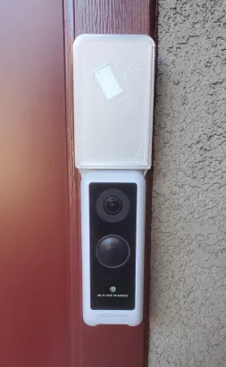 RFID keycard reader with Unifi G4 Doorbell mount
