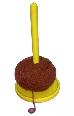 rod of a ball of thread