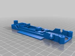 SCX - COT Nascar 3D Printed Chassis/M.-Mount