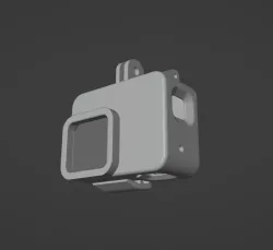 Secure GoPro Hero case (Hero 5, Hero 6, Hero 7)