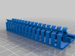 Slotted cable duct