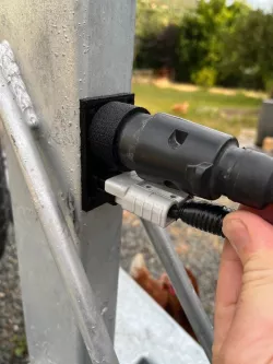 Trailer plug & Anderson plug holder