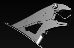 Vice Grip Hood Ornament