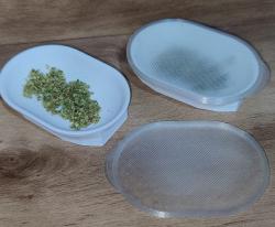 STL file COOKIES CANNABIS BRAND WEED ROLLING TRAY SUPPORTLESS