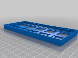 10 Cartridge Gameboy Game Holder (With Plastic Cases)