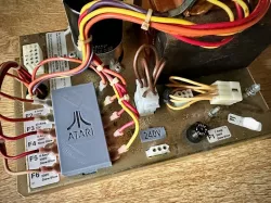 Atari Arcade Power Supply Brick Fuse Cover