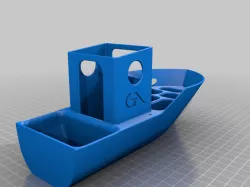 Boat Desk Organizer