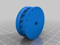 cord Flat Belt Pulley 1