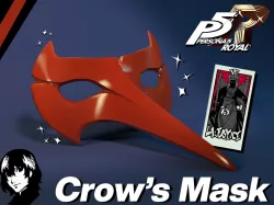 Crow Mask Persona 5 Royal (Akechi Goro)