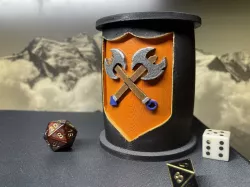 DnD Barbarian Dice Cup