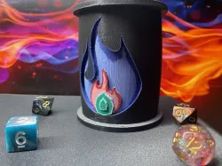 DnD Mage Dice Cup