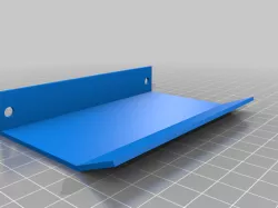 Dock tray for VESA laptop mount