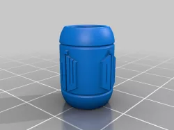 Doctor Who Spherocylinder  Beard Bead