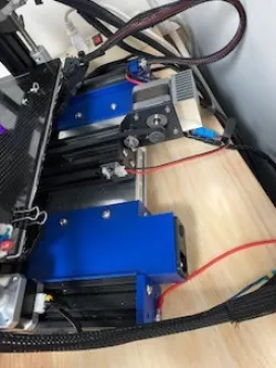 Ender 3 pro psu relocation for double z axes