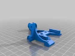 Ender 6 Backplate with CR Touch for Minimus Hotend Cooler System with Micro Swiss hotend