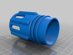 Exposed Chassis Upper Sleeve for Savi's Workshop Lightsabers