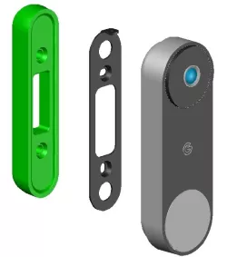 Google Nest Doorbell (Wired) Wedges