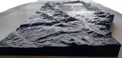 Huge Lake Tahoe model